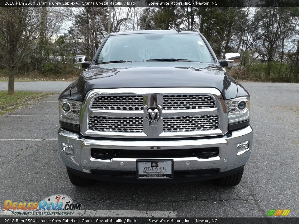 2018 Ram 2500 Laramie Crew Cab 4x4 Granite Crystal Metallic / Black Photo #3