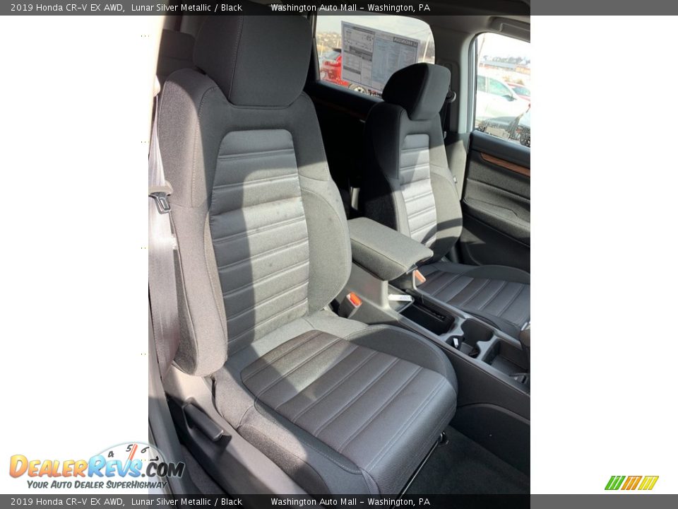 2019 Honda CR-V EX AWD Lunar Silver Metallic / Black Photo #28
