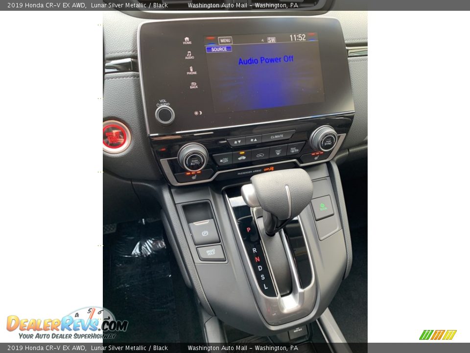 2019 Honda CR-V EX AWD Lunar Silver Metallic / Black Photo #34