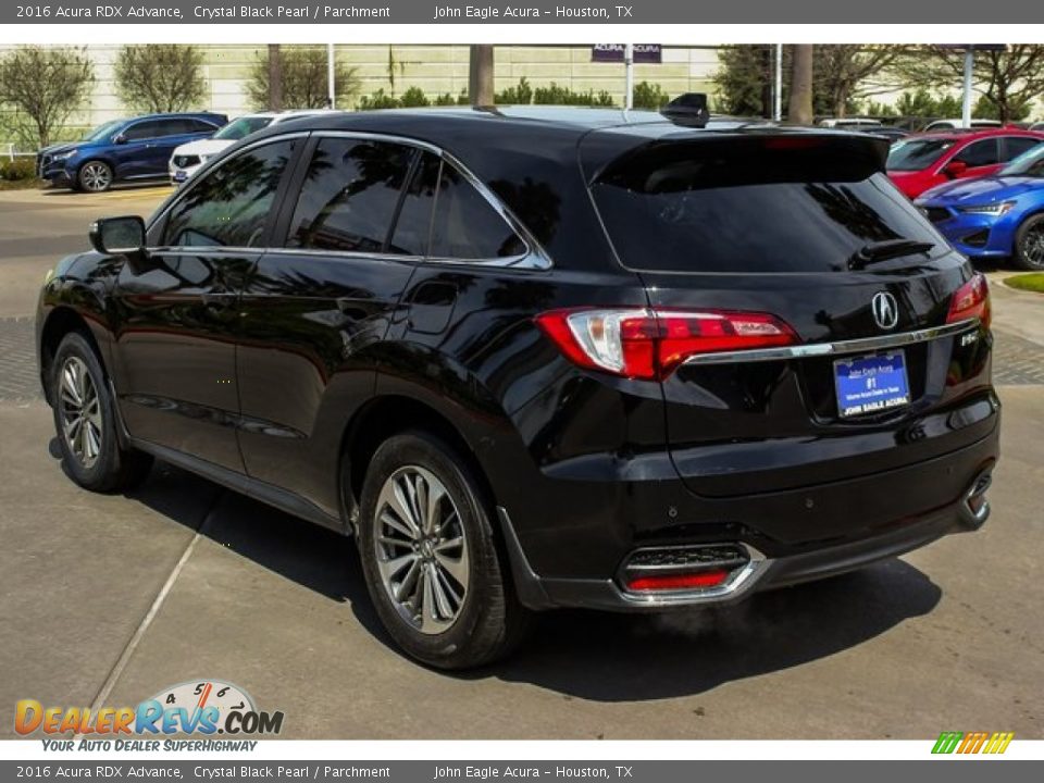 2016 Acura RDX Advance Crystal Black Pearl / Parchment Photo #5