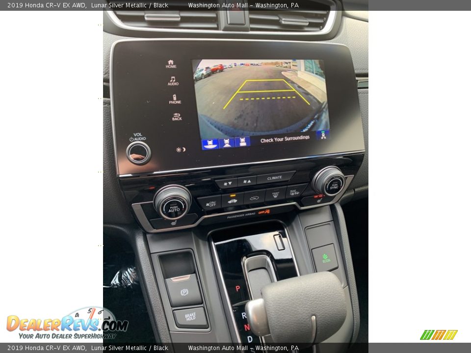 2019 Honda CR-V EX AWD Lunar Silver Metallic / Black Photo #35