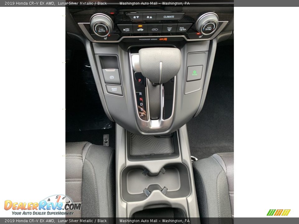2019 Honda CR-V EX AWD Lunar Silver Metallic / Black Photo #36
