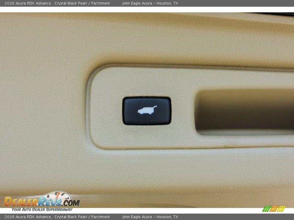 2016 Acura RDX Advance Crystal Black Pearl / Parchment Photo #21