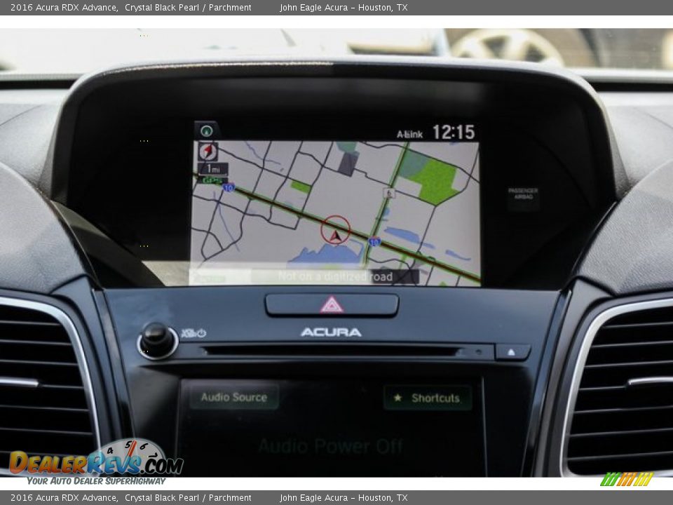 2016 Acura RDX Advance Crystal Black Pearl / Parchment Photo #29