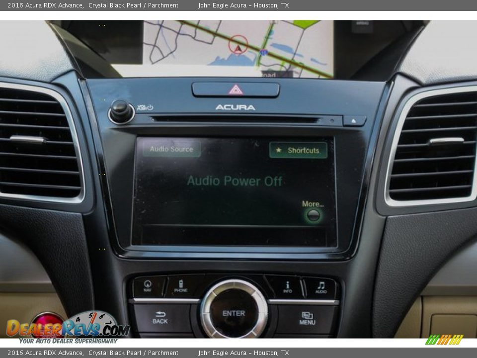 2016 Acura RDX Advance Crystal Black Pearl / Parchment Photo #30