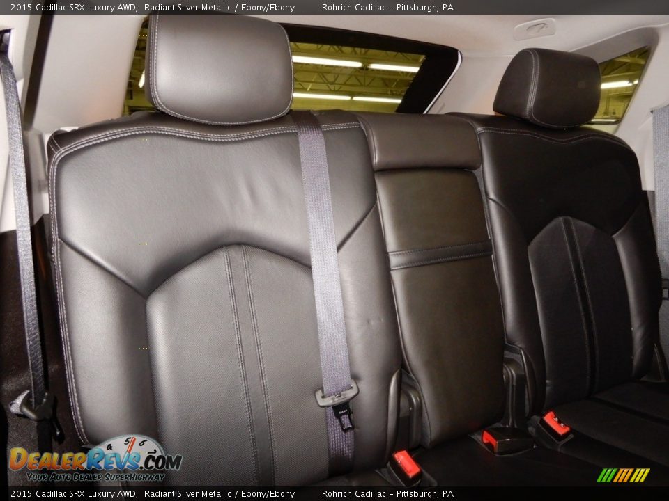 2015 Cadillac SRX Luxury AWD Radiant Silver Metallic / Ebony/Ebony Photo #20