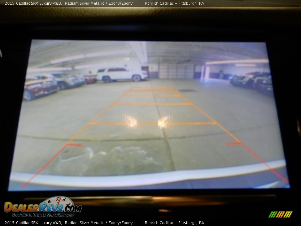 2015 Cadillac SRX Luxury AWD Radiant Silver Metallic / Ebony/Ebony Photo #25