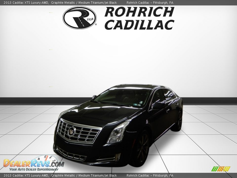 2013 Cadillac XTS Luxury AWD Graphite Metallic / Medium Titanium/Jet Black Photo #1