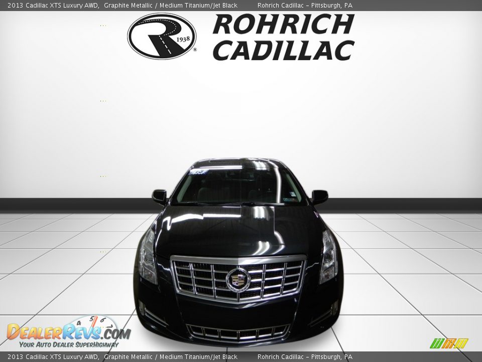2013 Cadillac XTS Luxury AWD Graphite Metallic / Medium Titanium/Jet Black Photo #8