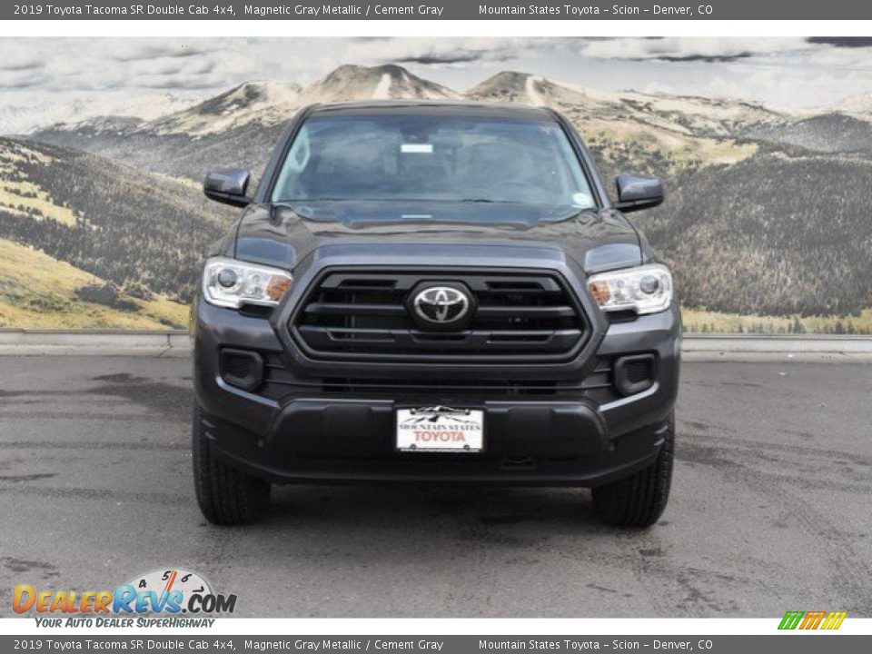 2019 Toyota Tacoma SR Double Cab 4x4 Magnetic Gray Metallic / Cement Gray Photo #2