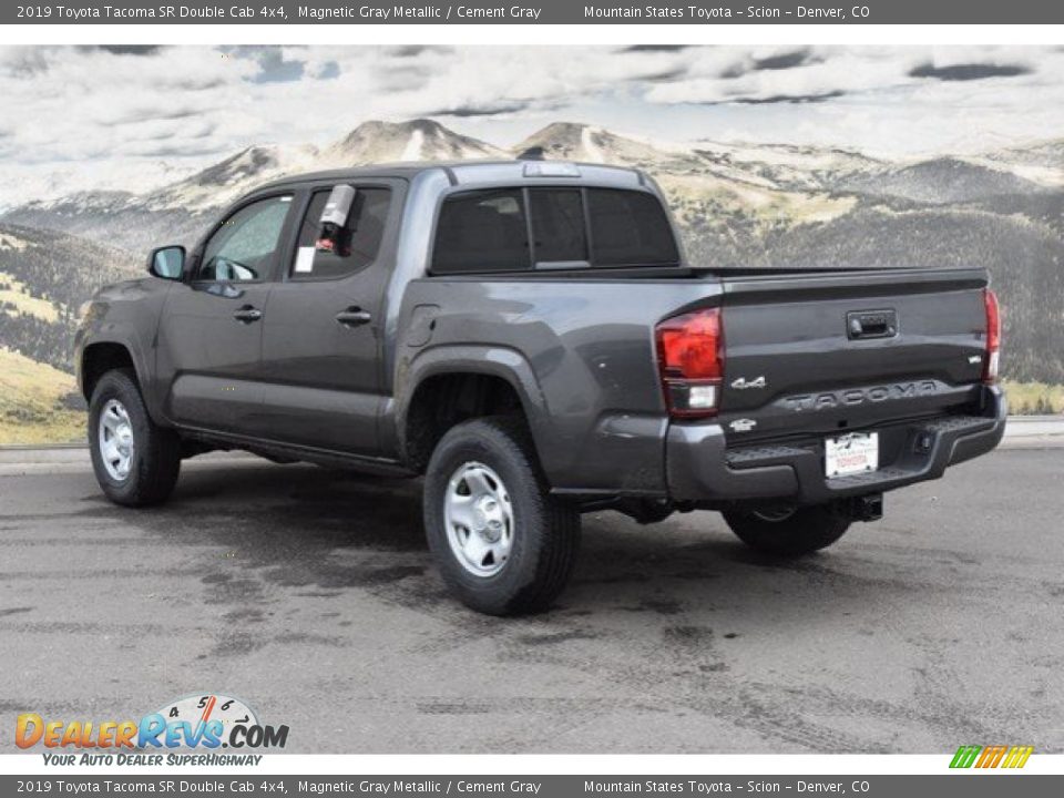 2019 Toyota Tacoma SR Double Cab 4x4 Magnetic Gray Metallic / Cement Gray Photo #3