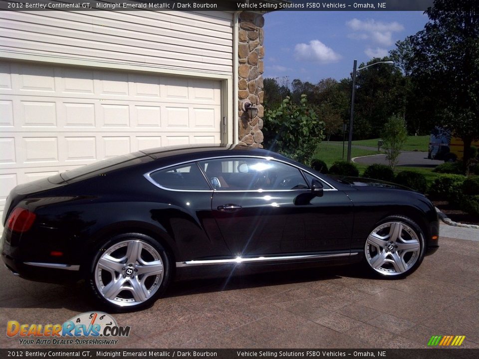 Midnight Emerald Metallic 2012 Bentley Continental GT  Photo #3