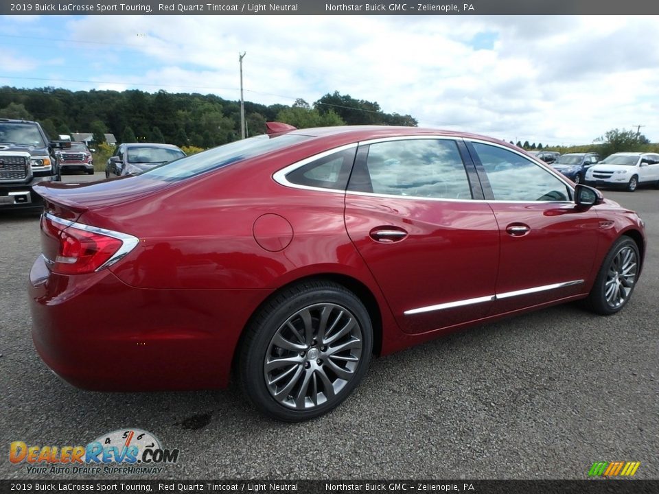 2019 Buick LaCrosse Sport Touring Red Quartz Tintcoat / Light Neutral Photo #5