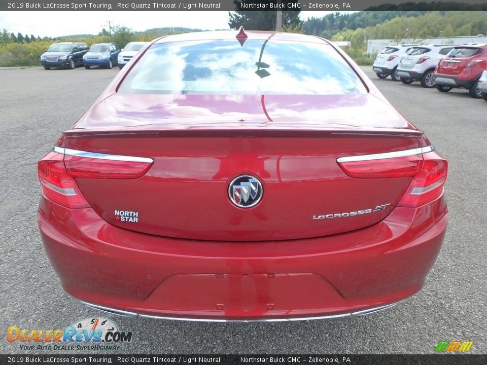 2019 Buick LaCrosse Sport Touring Red Quartz Tintcoat / Light Neutral Photo #6