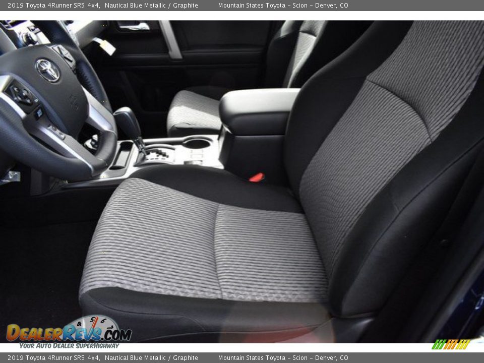 2019 Toyota 4Runner SR5 4x4 Nautical Blue Metallic / Graphite Photo #6
