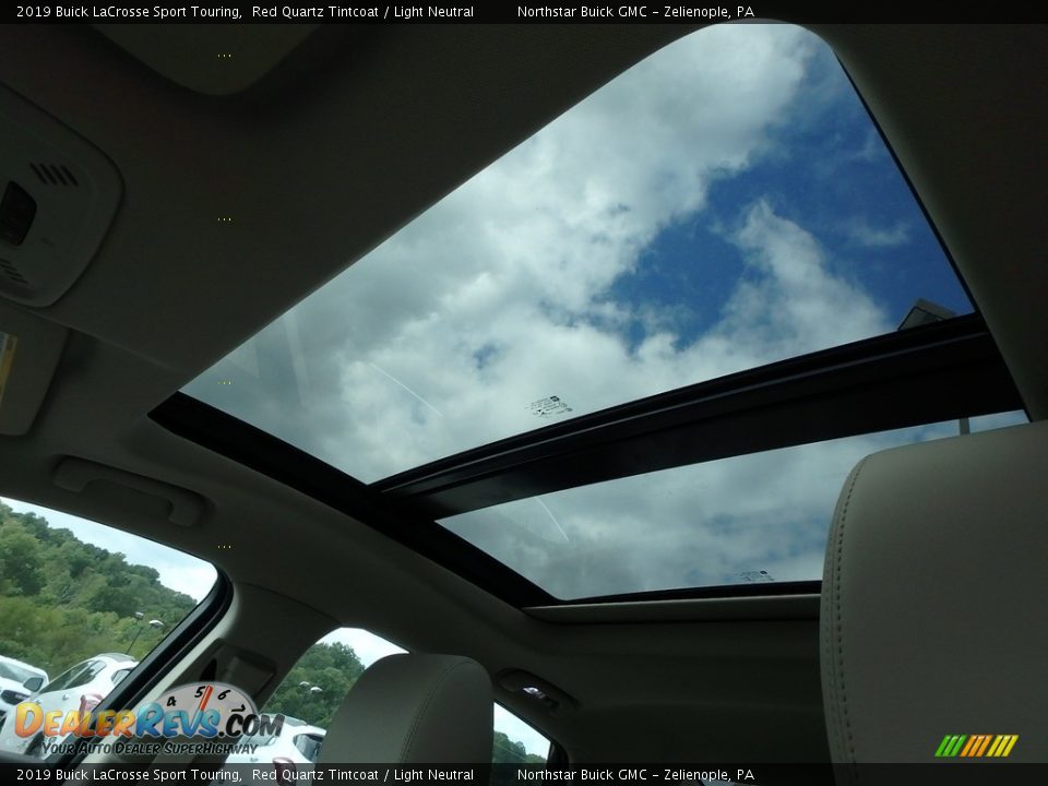 2019 Buick LaCrosse Sport Touring Red Quartz Tintcoat / Light Neutral Photo #15