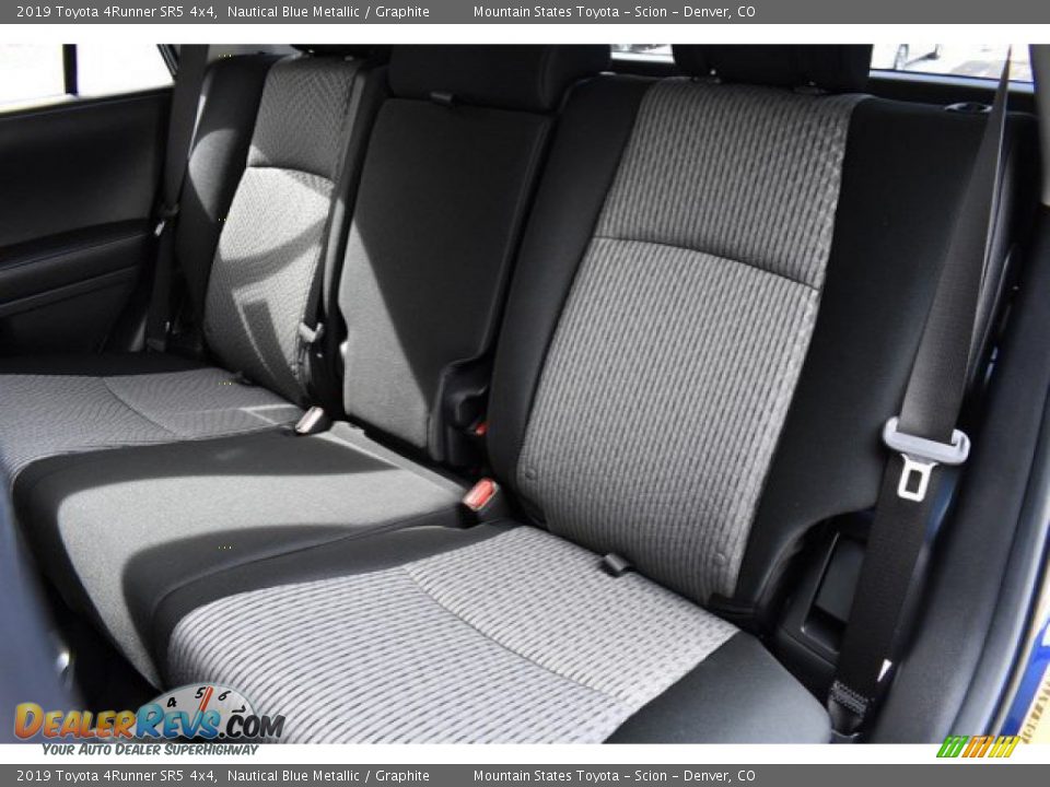 2019 Toyota 4Runner SR5 4x4 Nautical Blue Metallic / Graphite Photo #9