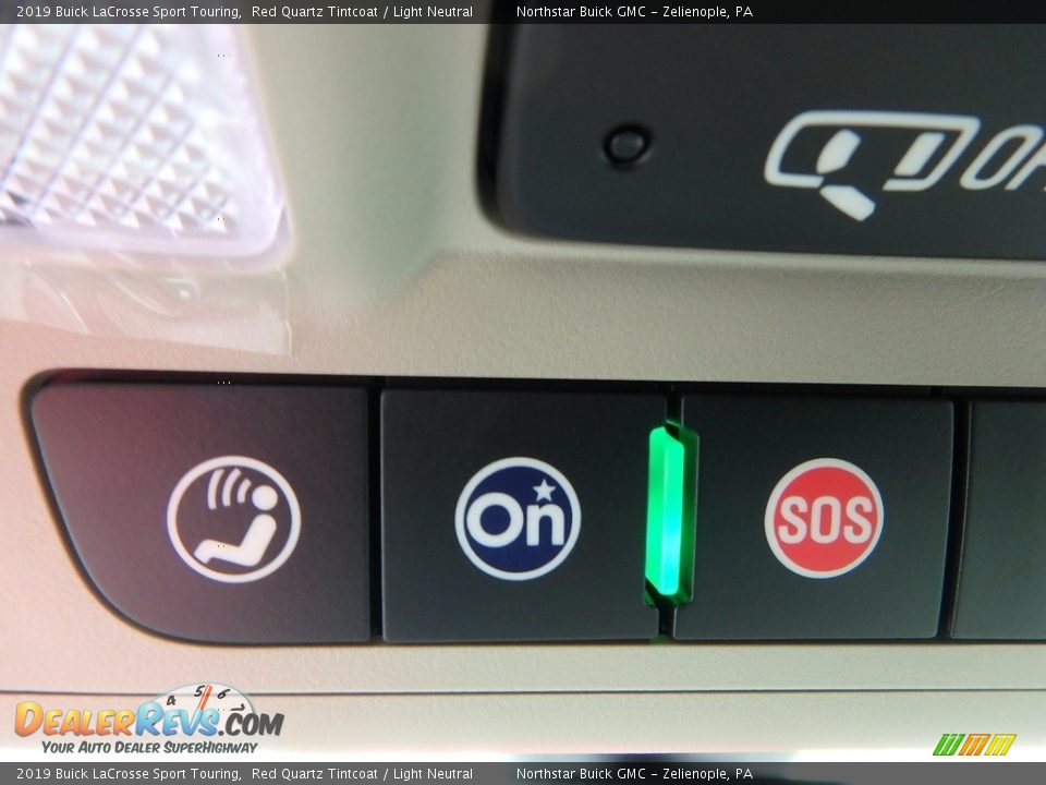 2019 Buick LaCrosse Sport Touring Red Quartz Tintcoat / Light Neutral Photo #17