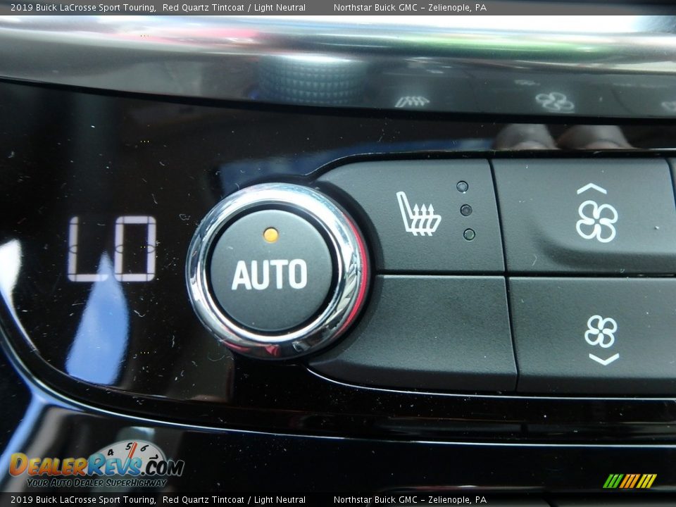 2019 Buick LaCrosse Sport Touring Red Quartz Tintcoat / Light Neutral Photo #18