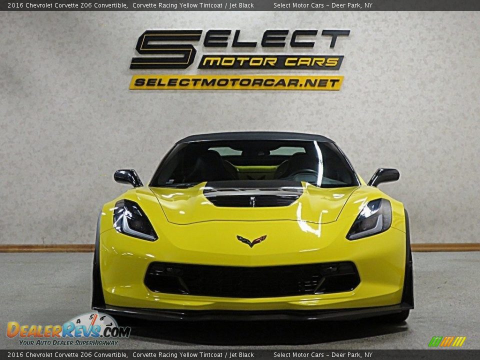 2016 Chevrolet Corvette Z06 Convertible Corvette Racing Yellow Tintcoat / Jet Black Photo #2
