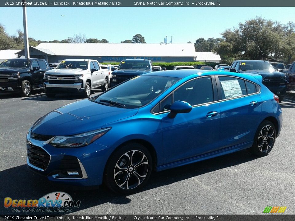 2019 Chevrolet Cruze LT Hatchback Kinetic Blue Metallic / Black Photo #1