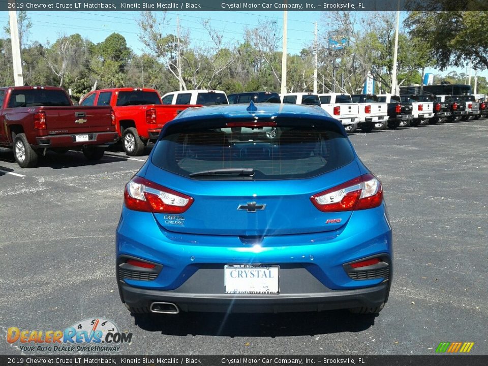 2019 Chevrolet Cruze LT Hatchback Kinetic Blue Metallic / Black Photo #4