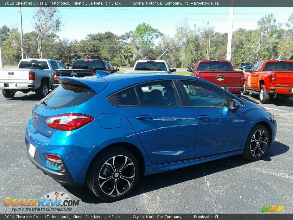 2019 Chevrolet Cruze LT Hatchback Kinetic Blue Metallic / Black Photo #5