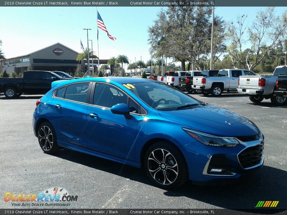 2019 Chevrolet Cruze LT Hatchback Kinetic Blue Metallic / Black Photo #7