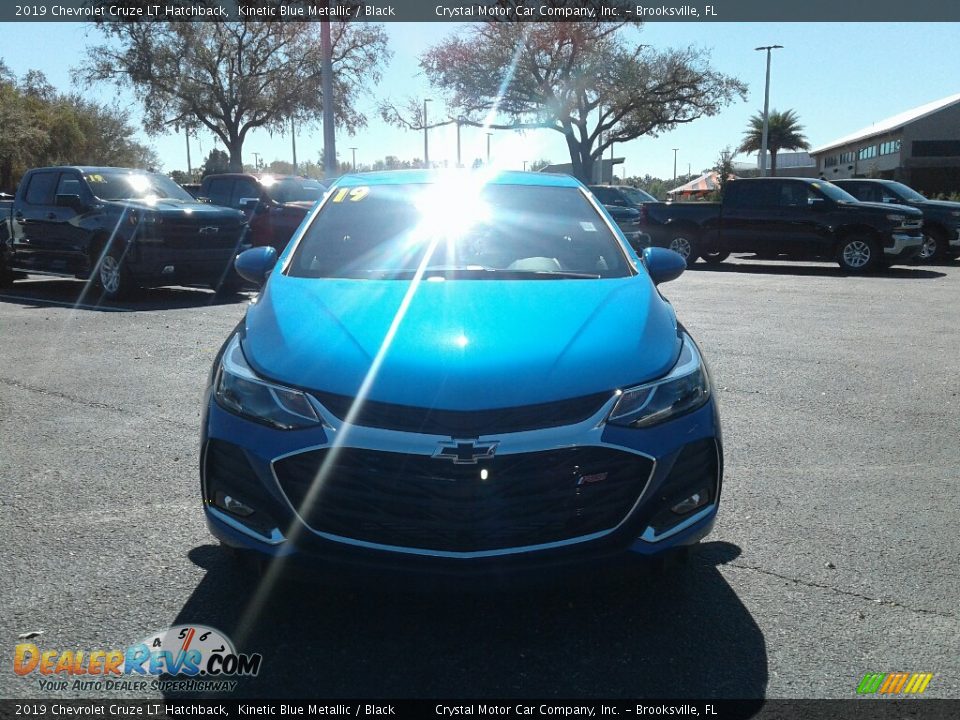 2019 Chevrolet Cruze LT Hatchback Kinetic Blue Metallic / Black Photo #8