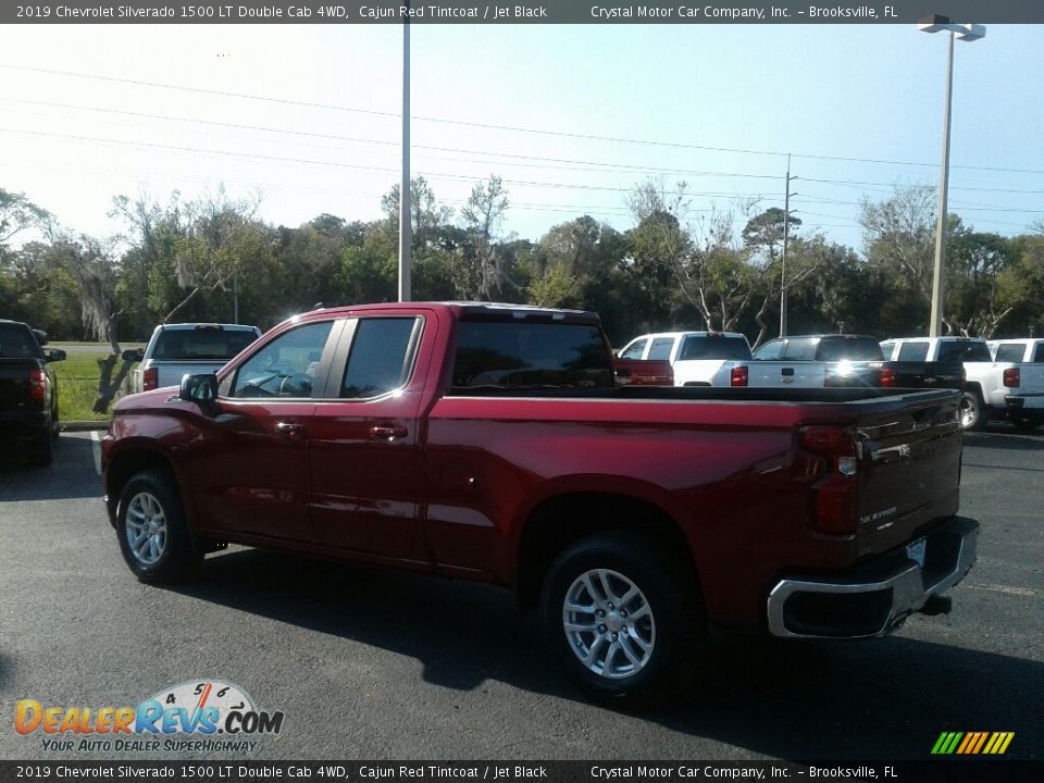 2019 Chevrolet Silverado 1500 LT Double Cab 4WD Cajun Red Tintcoat / Jet Black Photo #3