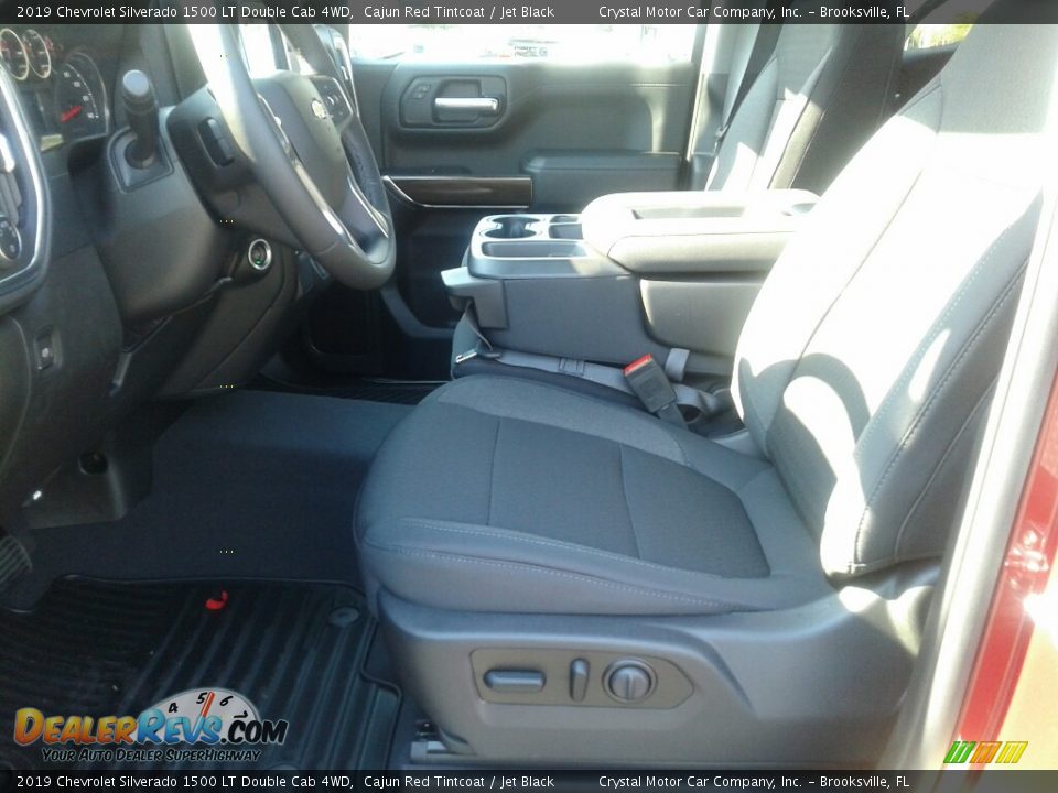2019 Chevrolet Silverado 1500 LT Double Cab 4WD Cajun Red Tintcoat / Jet Black Photo #9