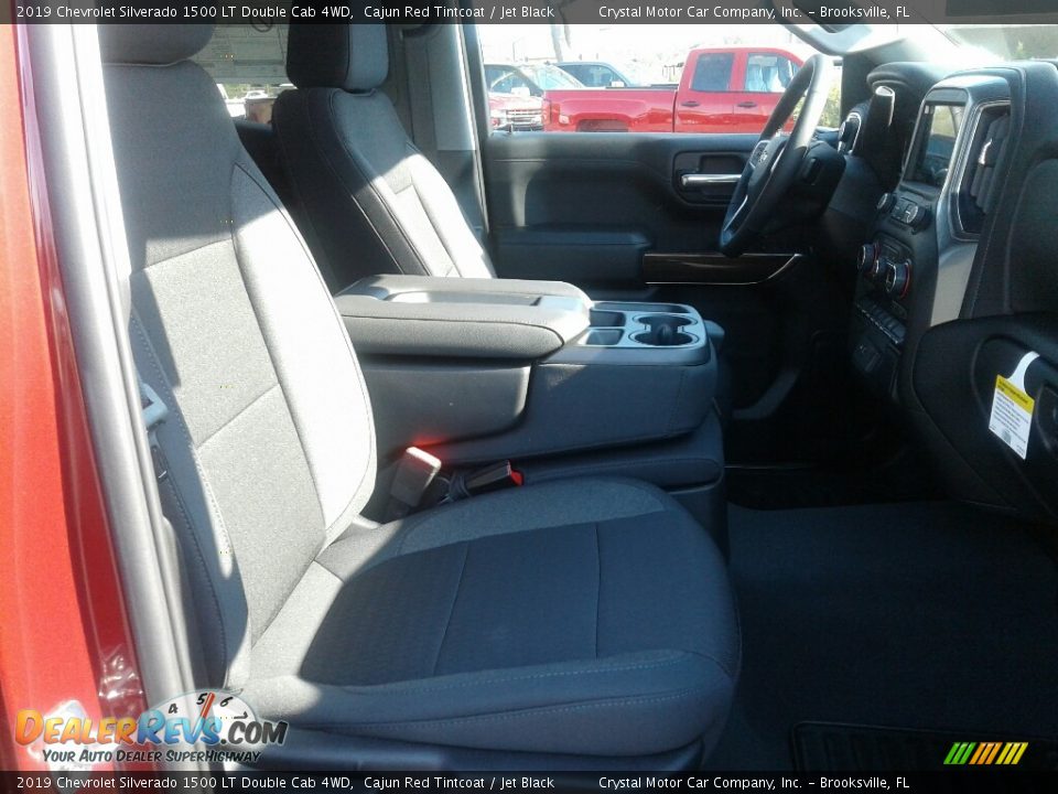 2019 Chevrolet Silverado 1500 LT Double Cab 4WD Cajun Red Tintcoat / Jet Black Photo #12