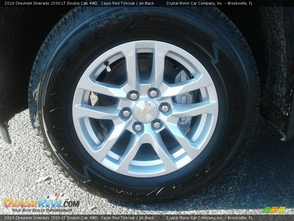 2019 Chevrolet Silverado 1500 LT Double Cab 4WD Cajun Red Tintcoat / Jet Black Photo #20