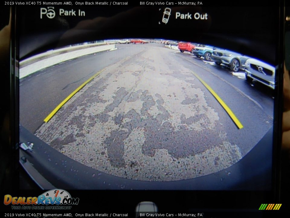 2019 Volvo XC40 T5 Momentum AWD Onyx Black Metallic / Charcoal Photo #14