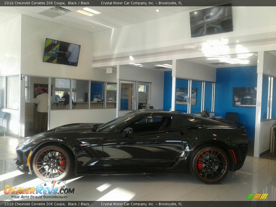 2019 Chevrolet Corvette Z06 Coupe Black / Black Photo #2
