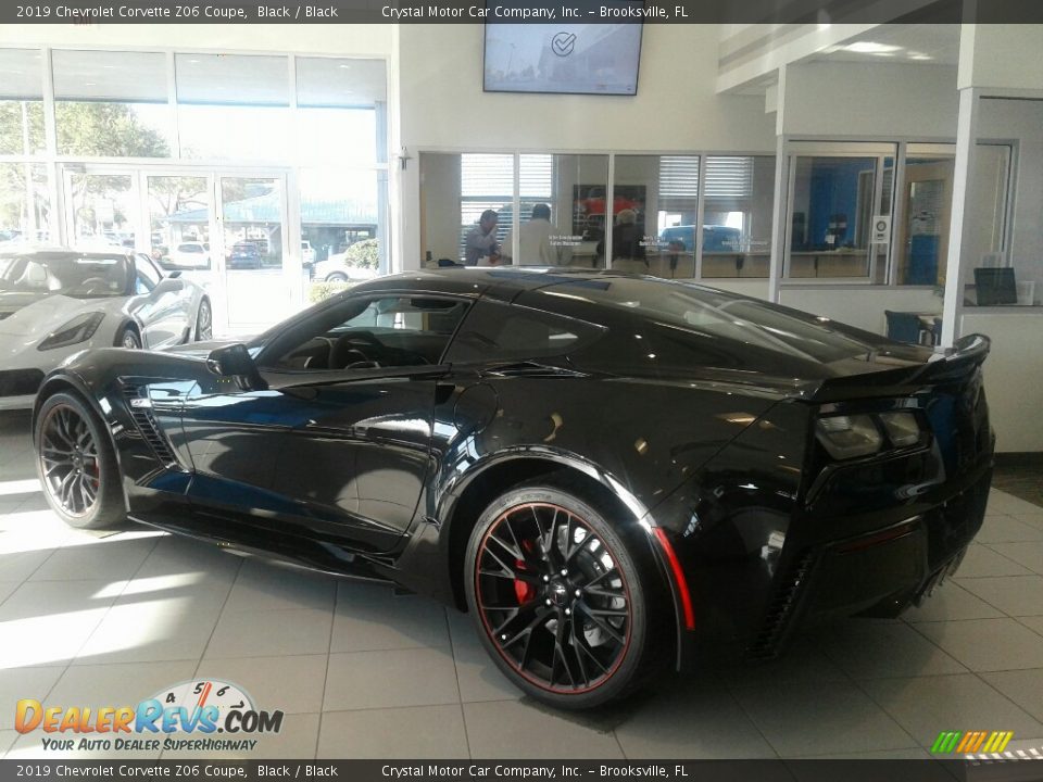 2019 Chevrolet Corvette Z06 Coupe Black / Black Photo #3