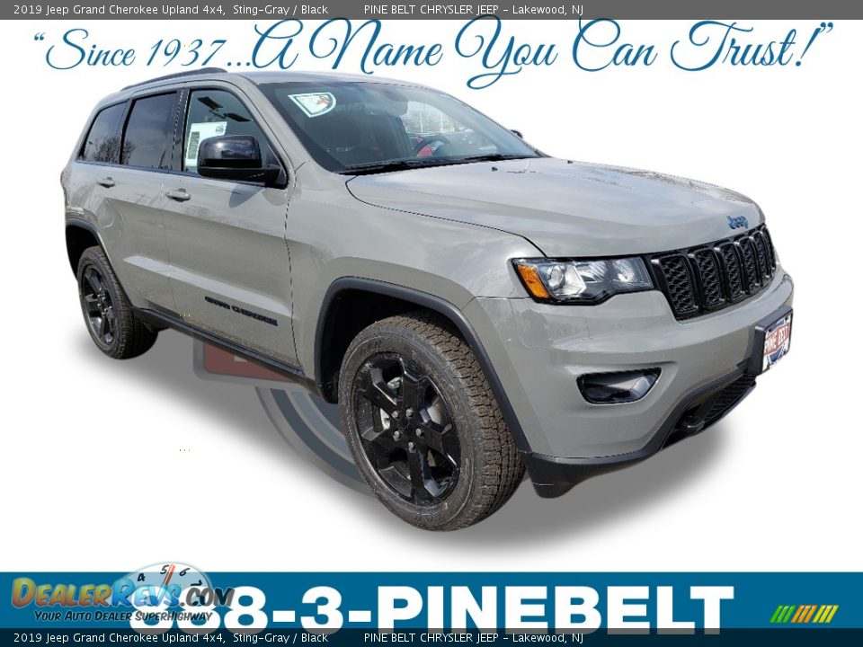 2019 Jeep Grand Cherokee Upland 4x4 Sting-Gray / Black Photo #1