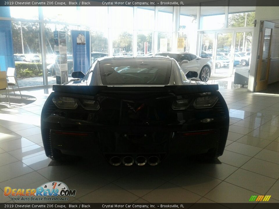 2019 Chevrolet Corvette Z06 Coupe Black / Black Photo #4