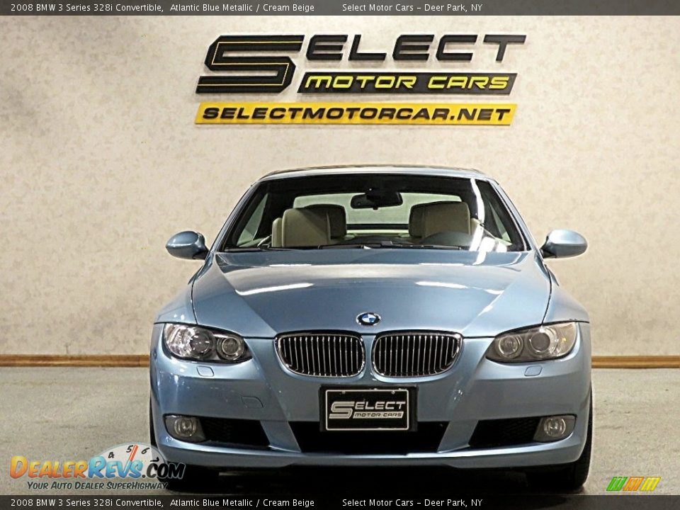 2008 BMW 3 Series 328i Convertible Atlantic Blue Metallic / Cream Beige Photo #2