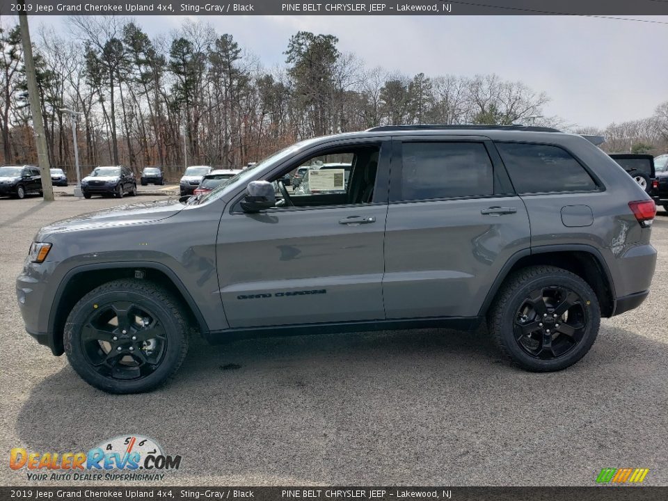2019 Jeep Grand Cherokee Upland 4x4 Sting-Gray / Black Photo #3