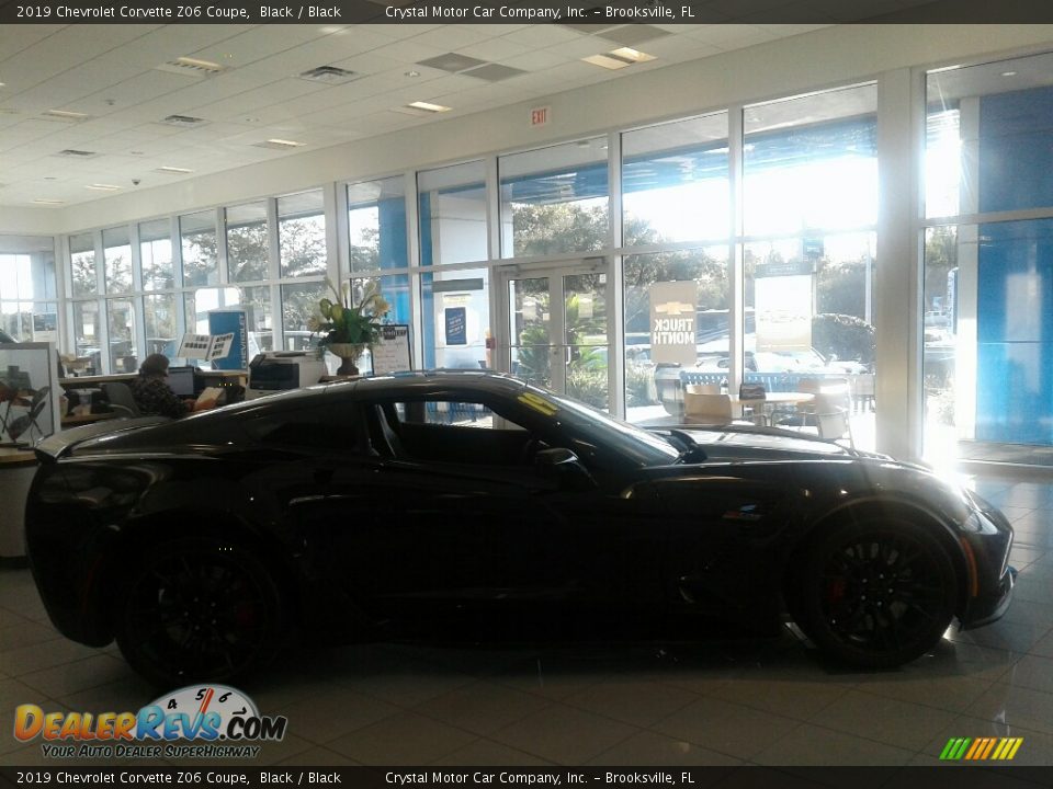 2019 Chevrolet Corvette Z06 Coupe Black / Black Photo #6