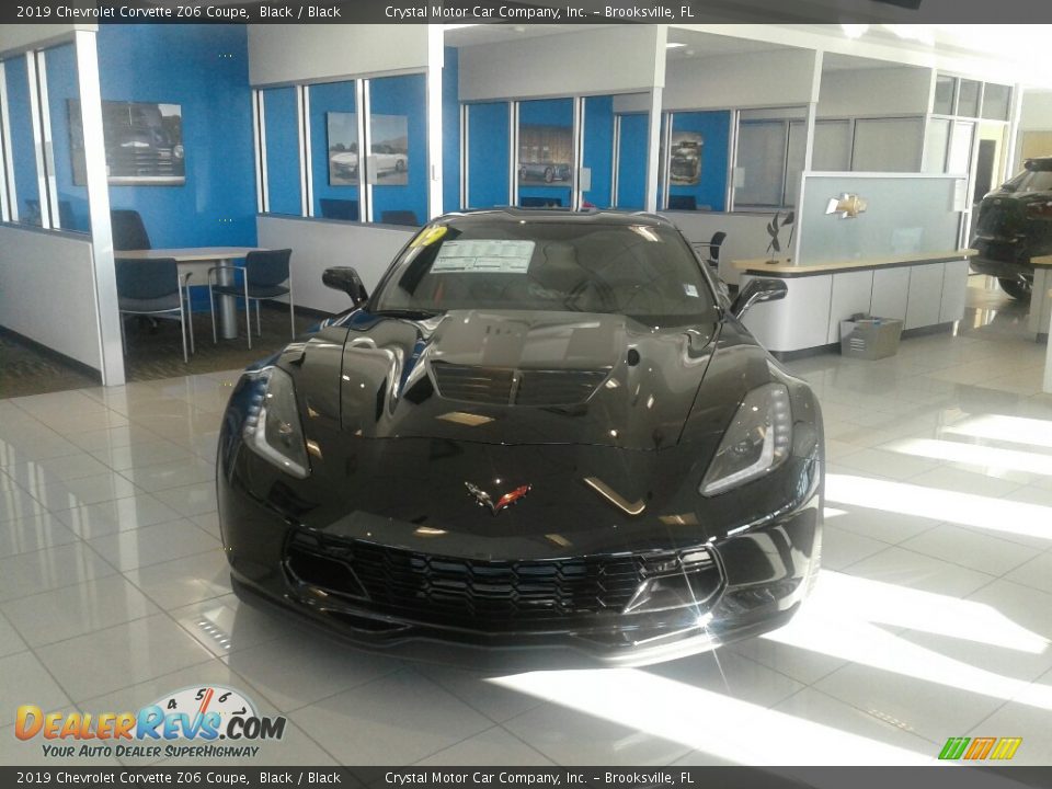 2019 Chevrolet Corvette Z06 Coupe Black / Black Photo #8