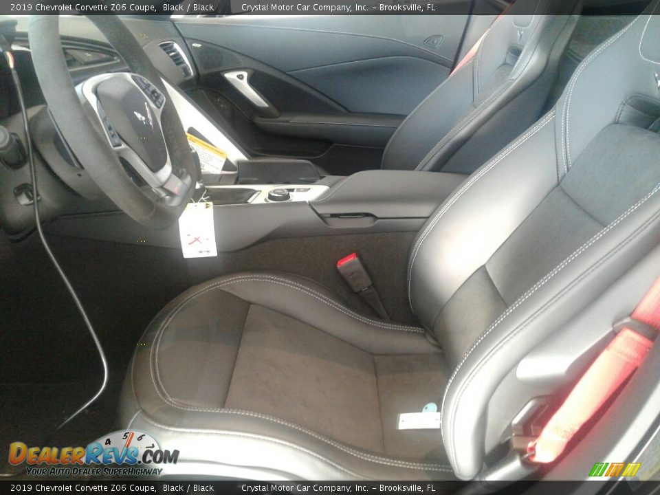 2019 Chevrolet Corvette Z06 Coupe Black / Black Photo #9