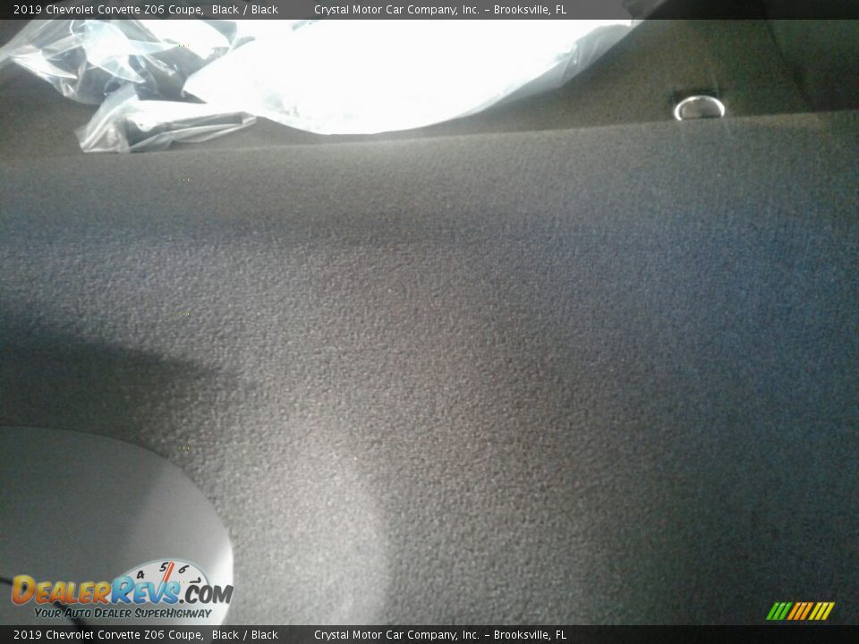 2019 Chevrolet Corvette Z06 Coupe Black / Black Photo #10