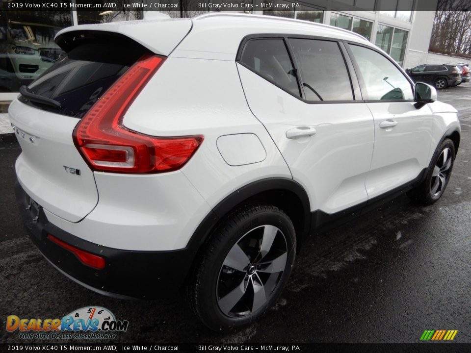 2019 Volvo XC40 T5 Momentum AWD Ice White / Charcoal Photo #2