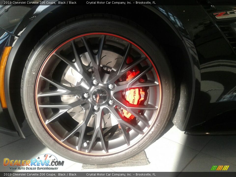2019 Chevrolet Corvette Z06 Coupe Black / Black Photo #20