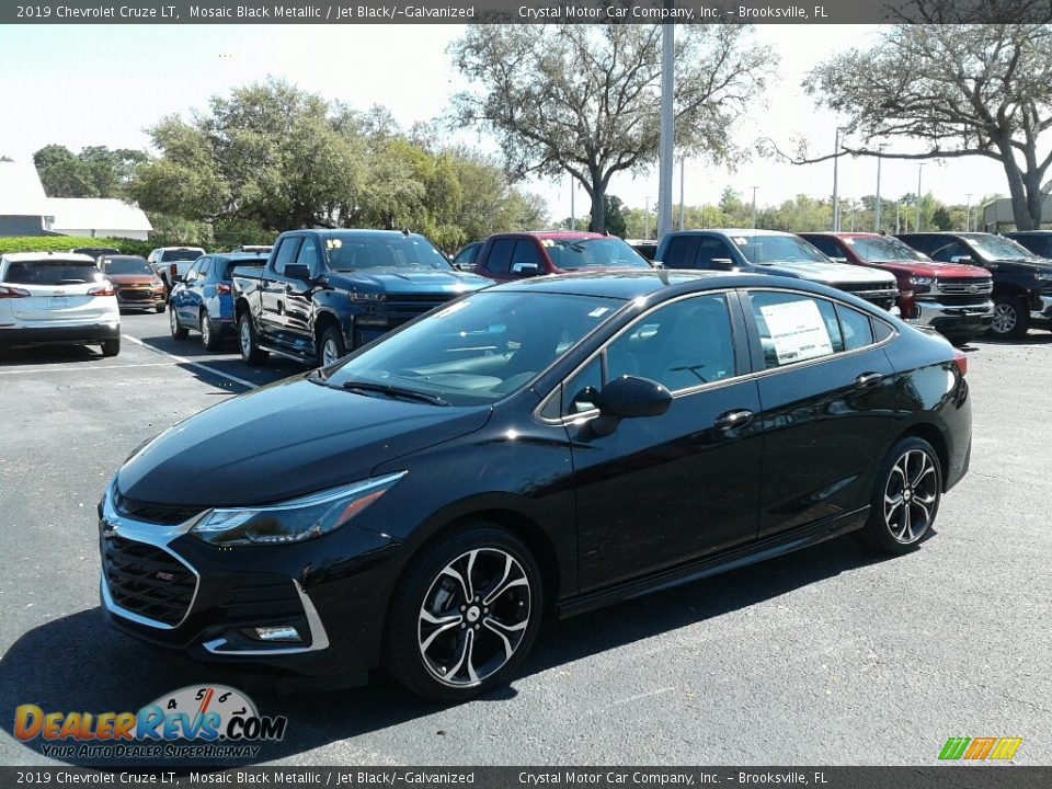 2019 Chevrolet Cruze LT Mosaic Black Metallic / Jet Black/­Galvanized Photo #1