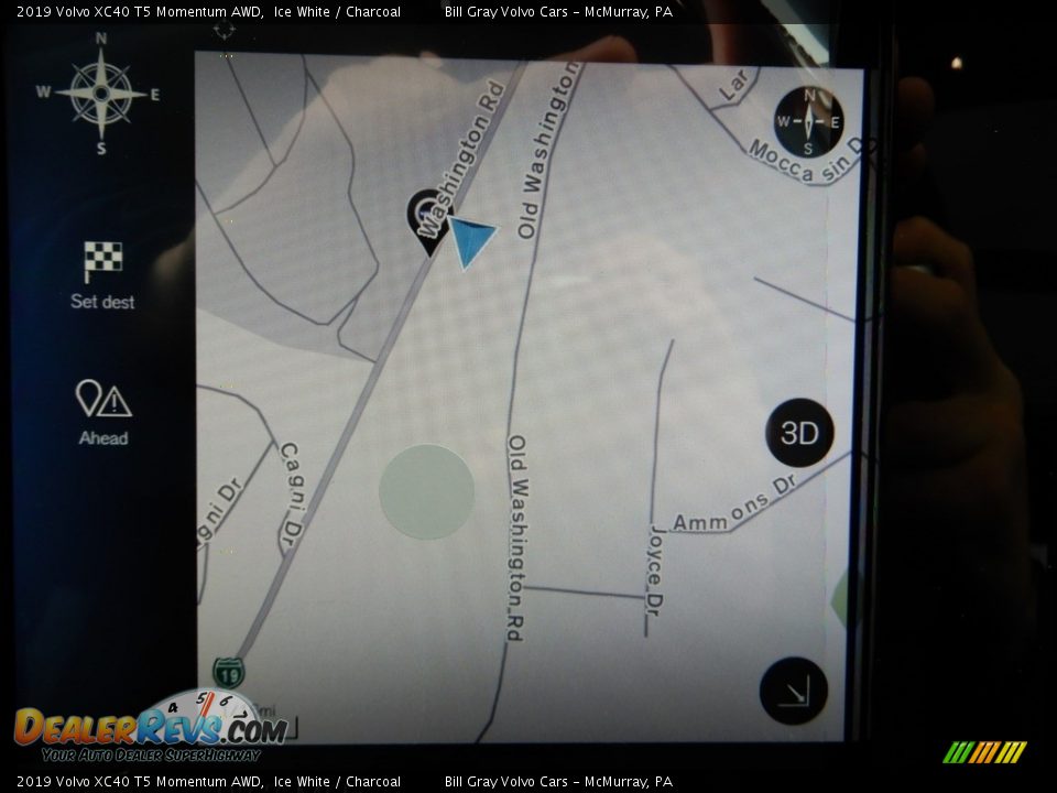 2019 Volvo XC40 T5 Momentum AWD Ice White / Charcoal Photo #13