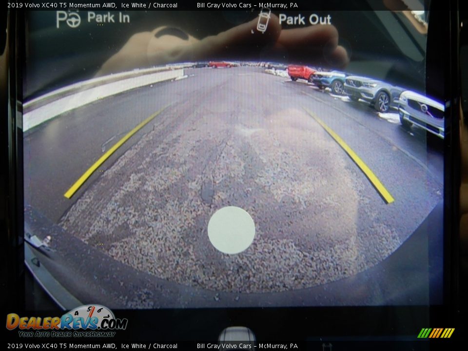 2019 Volvo XC40 T5 Momentum AWD Ice White / Charcoal Photo #14