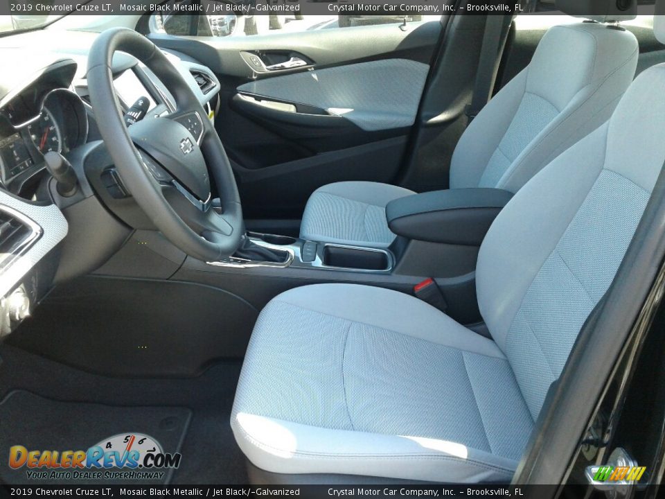 2019 Chevrolet Cruze LT Mosaic Black Metallic / Jet Black/­Galvanized Photo #9